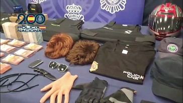 Detenidos tres criminales que planeaban atracos a bancos en Andalucía