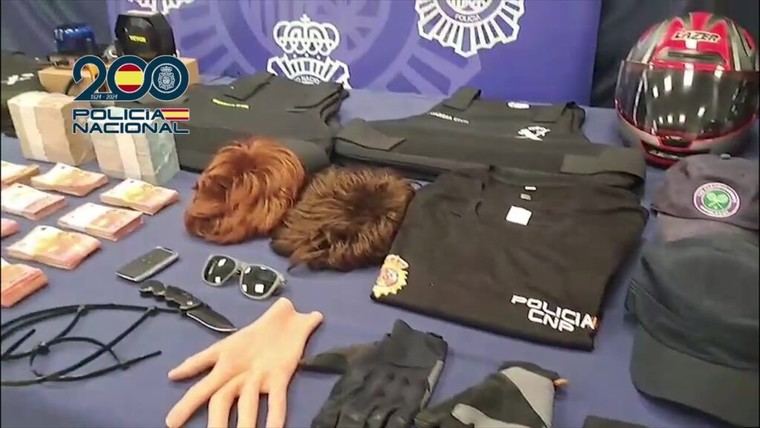 Detenidos tres criminales que planeaban atracos a bancos en Andalucía
