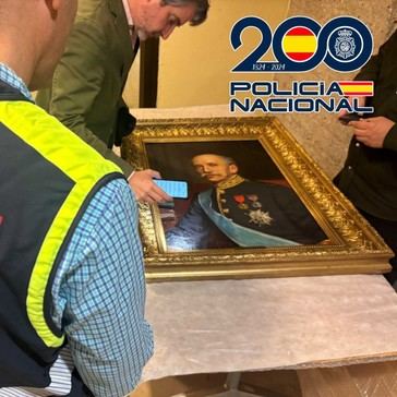 La Policía Nacional recupera el cuadro 'La Chata' de Sorolla, perdido desde los años 70
