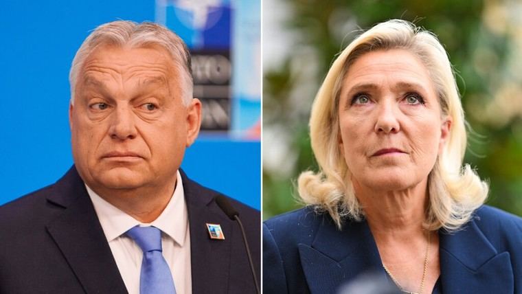 Francia impide a Le Pen postularse por temor a su victoria, según Orbán