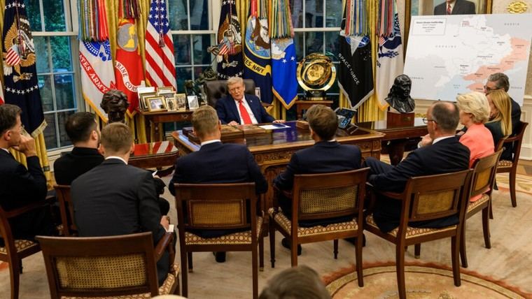 Líderes europeos diseñan estrategia para dialogar con Trump en reunión con Zelenski