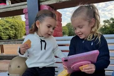 Las hijas de Pampita y Barby Franco inician su aventura en la equitación