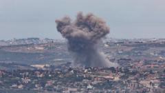 Dos paramédicos entre los 13 muertos por ataques israelíes en Líbano