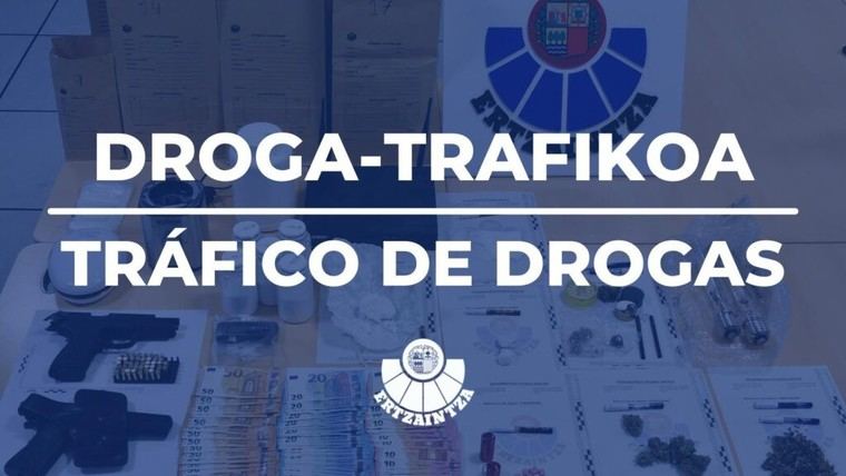 Tres detenidos en Lezo durante un operativo antidroga