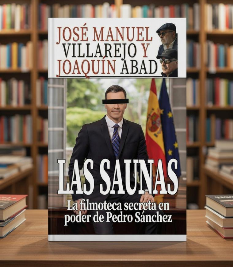'Las saunas: La filmoteca secreta en poder de Pedro Sánchez' ya es uno de los libros más vendidos de 2026
