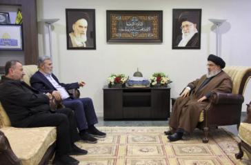 Reunión de los líderes de Hizbulá, Hamás y Yihad Islámica con Hasán Nasralá