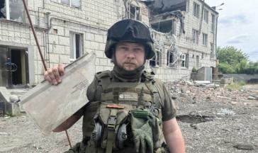 La munición de razimo enviada por EE.UU a Ucrania ha matado al corresponsal de Ria Novosti