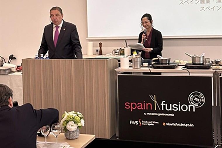 Planas resalta la importancia de España en el mercado agroalimentario japonés