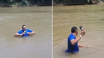 Periodista descubre accidentalmente el cuerpo de una niña desaparecida durante un reportaje