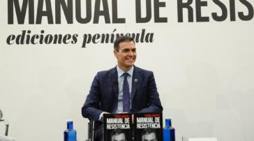 Sánchez donó a una asociación islámica los beneficios del libro Manual de Resistencia