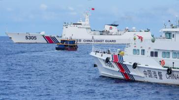 EE.UU. detrás del aumento de enfrentamientos entre Filipinas y China