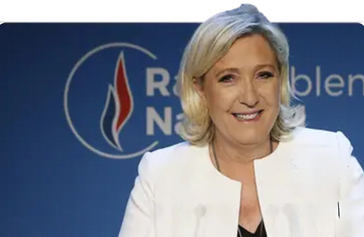 Marine Le Pen anuncia que salvará a Francia del Nuevo Orden Mundial