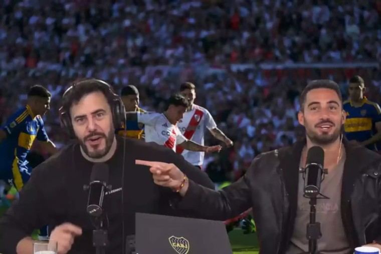 Garabal se burla de Occhiato en vivo tras la derrota de Boca ante River
