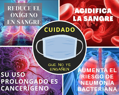 Las mascarillas son un premeditado y asesino ataque a nuestra salud