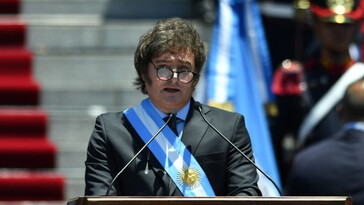 Milei declara a Argentina como la 'nueva tierra prometida' para inversores
