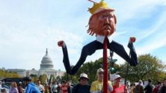 Masivas protestas en EE. UU. contra las políticas de Trump