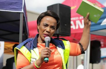 Roban las armas de los guardaespaldas de una ministra de Sudáfrica