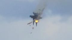Colisión de dos jets de combate en un espectáculo aéreo en EE. UU