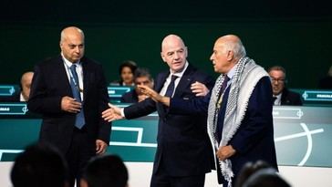 FIFA intenta sin éxito unir a delegados de Israel y Palestina en un congreso