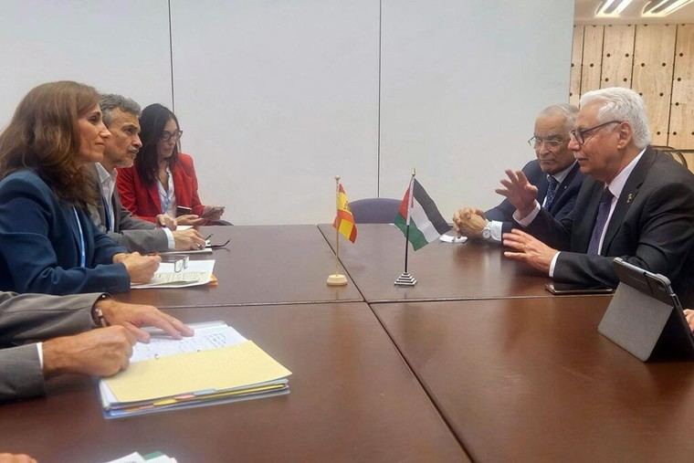 Mónica García ofrece colaboración sanitaria a Palestina en reunión en Ginebra