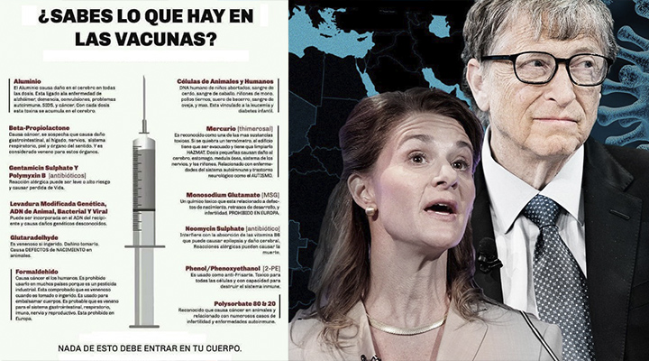 Las vacunas, genocidas, siempre con el letal mercurio