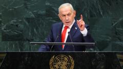 Netanyahu critica a sus detractores en la ONU mientras se producen protestas en Nueva York