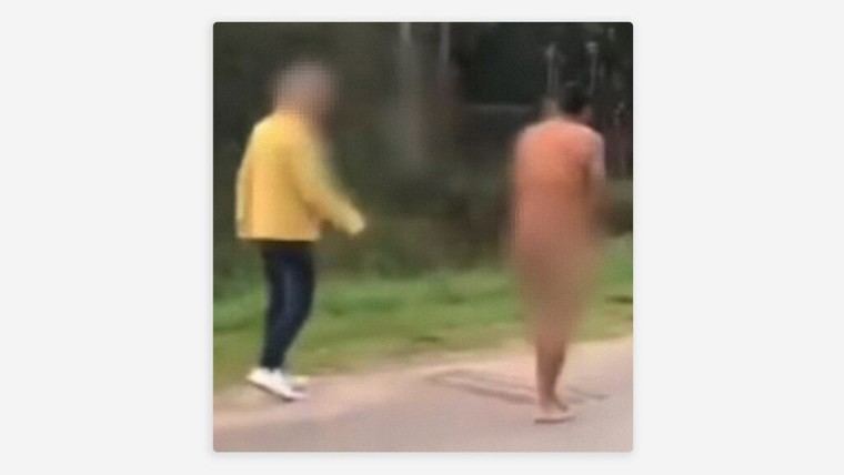 Vecinos castigan a ladrón obligándolo a caminar desnudo tras un robo en Argentina