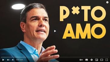 Pedro Sánchez, el puto amo en el nuevo NO-DO de los Meconios