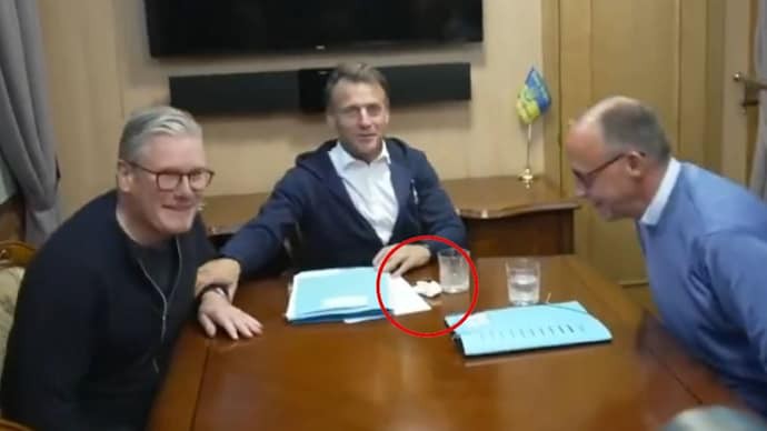 Macron niega acusaciones de tener cocaína en su visita a Ucrania