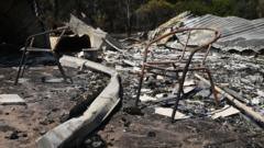 Una persona muere y 300 edificios destruidos por incendios en Australia