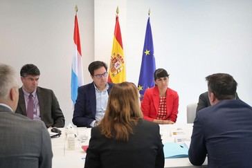 Óscar López se reúne con ministros luxemburgueses para discutir nuevas tecnologías en Europa