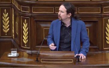 Pablo Iglesias dice que Cobos desobedeci&#243; la orden de informar al Gobierno