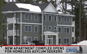 Maine construye edificios de apartamentos para inmigrantes ilegales con alquiler gratuito por dos años