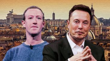 Elon Musk confirma que la lucha contra Zuckerberg se llevará a cabo en un "lugar épico" en Roma