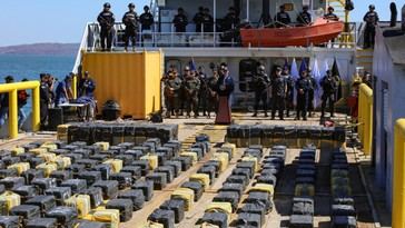 Colombia registra el mayor decomiso de cocaína en un solo día