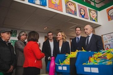 Pilar Alegría aboga por más igualdad para estudiantes con necesidades especiales