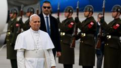 El Papa Leo inicia su primer viaje internacional en Turquía