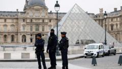 Robo de joyas valiosas en el Museo del Louvre en plena luz del día