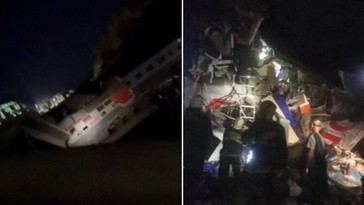 Colapsa un puente en Briansk, Rusia, mientras un tren pasaba por debajo