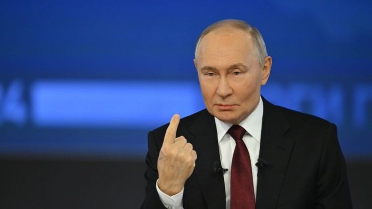 Putin responde a quienes desean la derrota de Rusia: 'No lo haré por respeto a las damas'