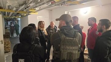 Angelina Jolie visita Jersón en Ucrania: ¿quién lo organizó?