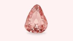 El diamante rosa Grand Condé vuelve a exhibirse en Francia tras casi 100 años robado