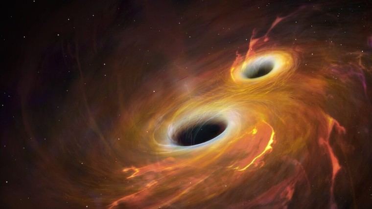 Detectan la fusión más grande de agujeros negros en la historia