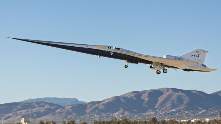 EE.UU. realiza el primer vuelo del avión supersónico silencioso X-59