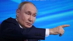 Putin reafirma su postura beligerante en la guerra de Ucrania