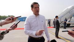 Rubio anticipa posible acuerdo con Irán para el lunes