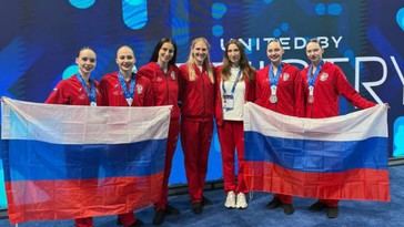 Rusia se lleva oro y plata en el Mundial de natación sincronizada