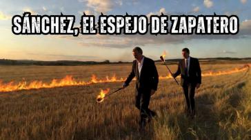 Sánchez, el espejo de Zapatero