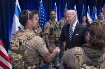 La Casa Blanca eliminó una foto de Biden con las fuerzas especiales en Israel