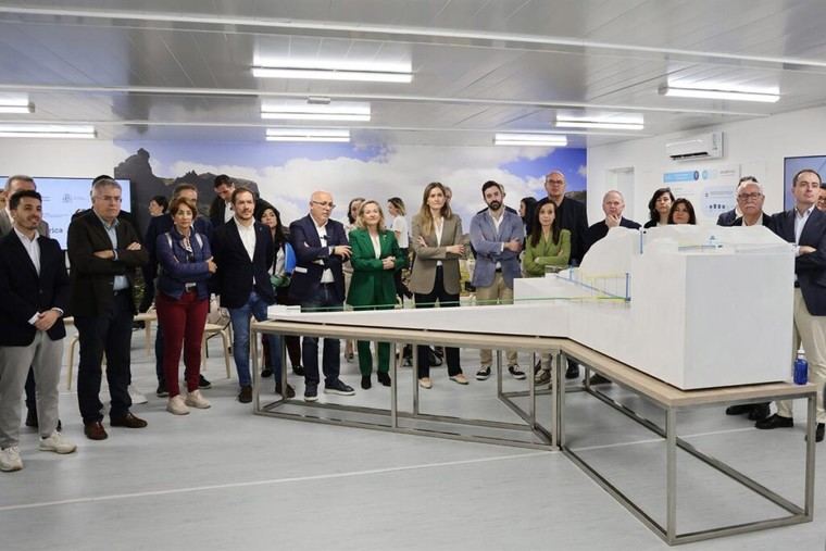 Aagesen destaca el proyecto Chira-Soria como un ejemplo del compromiso de España con la sostenibilidad